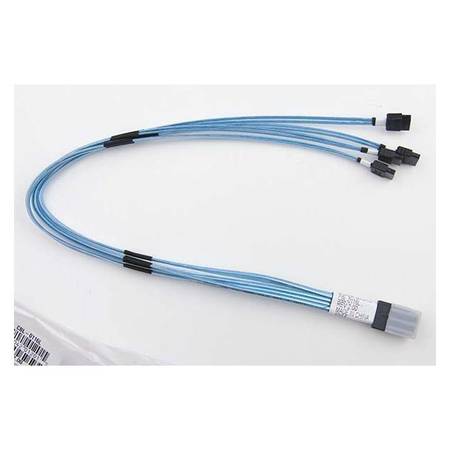 SUPERMICRO 50cm Cross-over IPASS to 4x SATA Internal Cable CBL-0116L